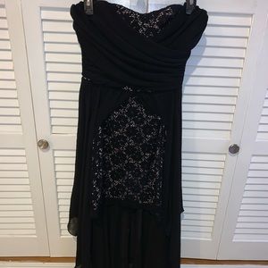 Black and Lace Dress